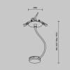 Коннектор питания встраиваемый Maytoni Accessories for system Parity TRA130RWC-2B