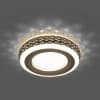 Встраиваемый светильник Gauss Backlight BL082 бронза/белый GU5.3 3W Led 3000K