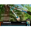 PL-460 малый плоскостной сучкорез с алюминиевыми рукоятками, GRINDA 424518