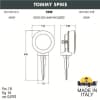 Ландшафтный светильник FUMAGALLI TOMMY SPIKE 2M1.001.000.AXD1L