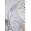 Люстра потолочная Eurosvet Nimfa 70039/5 белый с серебром