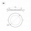 Встраиваемый светильник Arlight DL-225M 21W 6000K IP40 020117