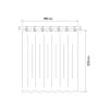 Штора для ванной комнаты 200*180 IDDIS Basic (B53P218i11)