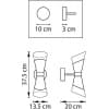 Бра Lightstar Strato 817622