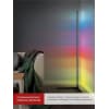 Светильник напольный светодиодный IN HOME ТСО 01Ч 12Вт RGB, с пультом ДУ, с адаптером ЧЕРНЫЙ 4690612049212