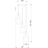 Подвесной светильник Eurosvet Prism 50236/3