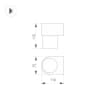 Настенный светильник Arlight SPICY 033685