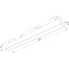 Трековый светильник Elektrostandard Slim Magnetic 85077/01