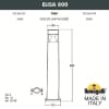 Ландшафтный светильник FUMAGALLI ELISA 800 DS2.564.000.LXD1L