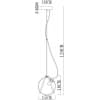 Подвесной светильник Divinare Hazel 5015/17 SP-1