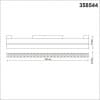 Трековый светильник для низковольного шинопровода IP20 LED 4000K 24W 48V FLUM 358544 SHINO NT21 000 белый   NOVOTECH FLUM 358544