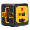 Лазерный уровень DQB, 30 м, зеленый луч, батарейки, сумка Denzel 35016