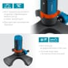 GRINDA PROLine RX-2, 210 м2 полив, на подставке, распылитель стационарный, пластиковый, с шестерённой передачей 429303