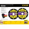STAYER MultiCut 125х22,2мм, диск отрезной по дереву для УШМ 36860-125