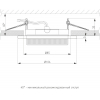 Точечный светильник Elektrostandard Circu 1035 GX53 WH
