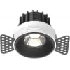 Точечный светильник Maytoni Round DL058-12W4K-TRS-B