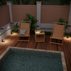 Уличная настольная лампа Novotech Elegance 359407