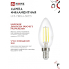 Лампа светодиодная IN HOME LED-СВЕЧА-deco 4PACK 9Вт 230В Е14 4000К 1040Лм (4шт./упак) прозрачная 4690612052557