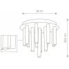 Потолочная люстра Nowodvorski Stalactite 9054