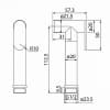Гигиеническая лейка латунь IDDIS (020SB0Gi20)