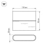 Архитектурная подсветка Arlight FLAT 032411