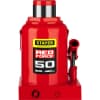 Домкрат бутылочный гидравлический RED FORCE STAYER 50т, 300-480 мм 43160-50_z01