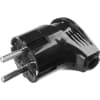Вилка угловая STAYER 16А/220 В, 1300 Вт, черная MAXElectro 55161-B