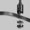 Радиусный коннектор для шинопровода Flarity черный Maytoni Accessories for tracks Flarity TRX154-RC80-B-26002