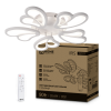Светильник светодиодный IN HOME ELEGANT IRIS 90Вт 230В 3000-6500K 7000Лм 550х525х85мм c пультом ДУ белый 4690612051475