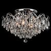 Люстра хрустальная Eurosvet Crystal 10081/6 хром/прозрачный хрусталь Strotskis