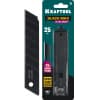 KRAFTOOL BLACK MAX 25 мм лезвия сегментированные, 5 шт 09602-25-S5