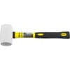 Киянка резиновая белая с фиберглассовой ручкой STAYER 230 г 20533-230 Профессионал