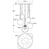 Подвесной светильник Maytoni Basic form MOD521PL-05G