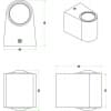 Настенный светильник Zortes Scoup ZRS.1823.02