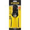 Кримпер универсальный STAYER RJ45, RJ11/RJ12 22652 Professional