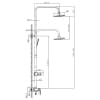 Душевая сиситема Lemark Tropic (LM7002BL)