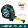 KRAFTOOL X-Drive 5м / 19мм рулетка с ударостойким обрезиненным корпусом 34122-05-19_z02