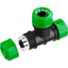 Тройник цанговый (шланг-шланг-шланг) РОСТОК 3/4" х 3/4" х 3/4", 426372