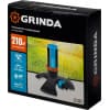 GRINDA PROLine RX-2, 210 м2 полив, на подставке, распылитель стационарный, пластиковый, с шестерённой передачей 429303