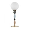 Настольная лампа Odeon Light Palle 5405/1T золотой/коричневый/голубой/белый матов./металл/керамика/стекло E14 1*40W