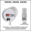 Однофазный трековый диммир.св-к с ДУ IP20 LED 3000-6500К 20W 220-240V NAIL 358358 PORT NT20 045 белый