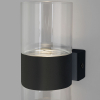 Настенный светильник Eurosvet Watford 40021/1 LED чёрный/прозрачный