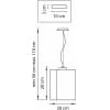 Подвесной светильник Nubi 802113 Lightstar