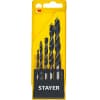 STAYER "M-type" 5 шт. 4-5-6-8-10мм, набор спиральных сверл по дереву 2942-H5_z02