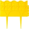 Бордюр декоративный для цветников GRINDA 14х310 см, желтый 422223-Y