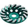 Сегментная алмазная чашка Kraftool Turbo d 125 мм, INDUSTRIAL 33368-125