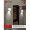 Светильник уличный односторонний IN HOME НБУ CUBE-1хGU10-WH алюминиевый под лампу 1хGU10 белый IP65 4690612044736