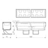 Прожектор уличный Arlight LINE WALLWASHER 023638