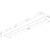 Трековый светильник Elektrostandard Slim Magnetic 85002/01
