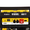 Генератор бензиновый PS 80 E-3, 6.6 кВт, 400 В, 25 л, электростартер Denzel 946954